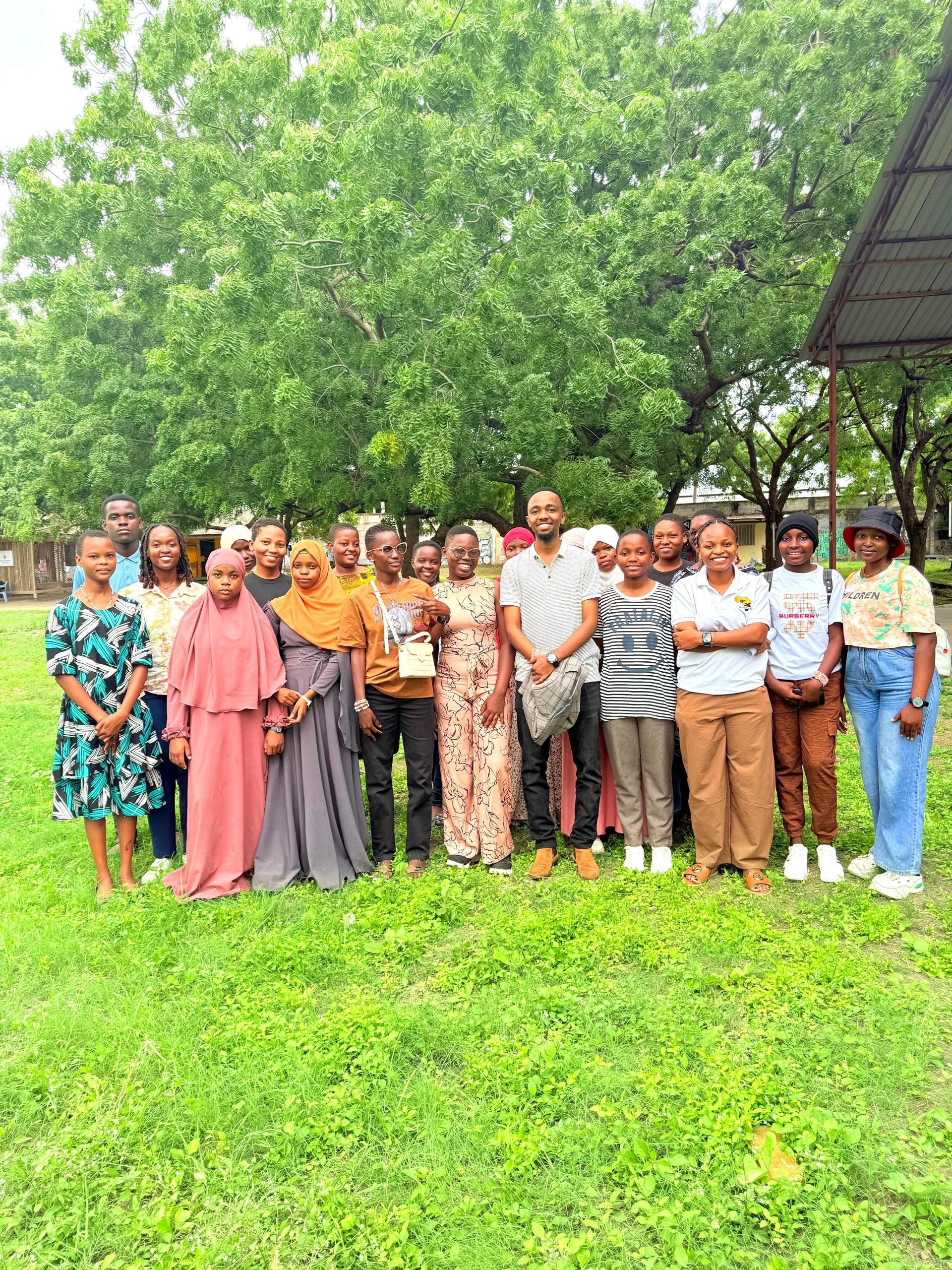 Young people taking part in Climate Imara activities 6